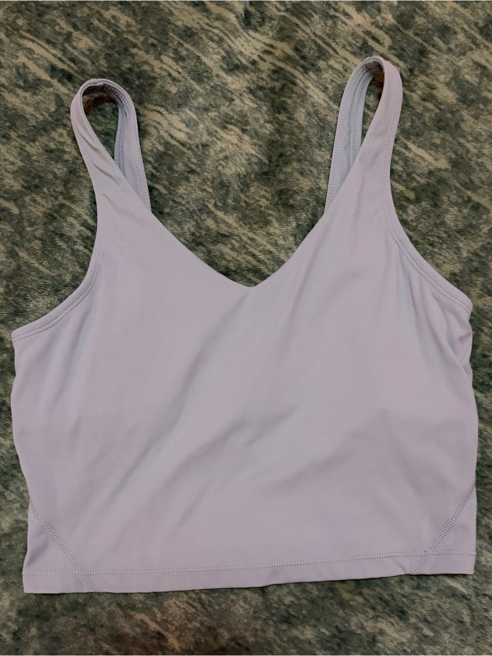 Women's blue V-Neck athletic top - Unbranded